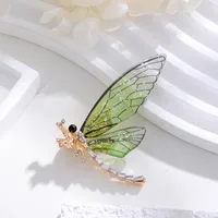 Elegant Cute Dragonfly Butterfly Alloy Inlay Rhinestones Unisex Brooches sku image 18