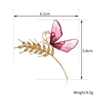 Elegant Cute Dragonfly Butterfly Alloy Inlay Rhinestones Unisex Brooches main image 10
