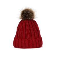 Women's Basic Solid Color Eaveless Wool Cap sku image 6