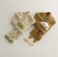Children Unisex Cute Sweet Clouds Acrylic Scarf main image 4