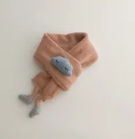 Children Unisex Cute Sweet Clouds Acrylic Scarf sku image 3