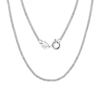 925 Sterling Silver Plating Solid Color Necklace main image 5