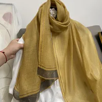 Women's Elegant Solid Color Polyester Silk Scarf sku image 3
