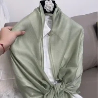 Women's Elegant Solid Color Polyester Silk Scarf sku image 9