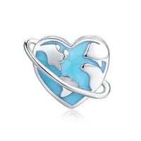 1 Piece 925 Sterling Silver Rhinestones Heart Shape Jewelry Accessories main image 5