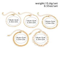 Elegant Streetwear Solid Color Copper Bracelets sku image 1