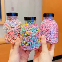 Cute Sweet Solid Color Plastic Rubber Band main image 2