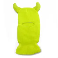 Unisex Hip-hop Retro Streetwear Cattle Ear Warap Wool Cap sku image 3