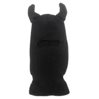 Unisex Hip-hop Retro Streetwear Cattle Ear Warap Wool Cap sku image 8