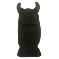 Unisex Hip-hop Retro Streetwear Cattle Ear Warap Wool Cap sku image 5