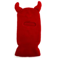 Unisex Hip-hop Retro Streetwear Cattle Ear Warap Wool Cap sku image 2