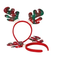Christmas Cartoon Style Cute Antlers Plastic Party Festival Headband main image 3