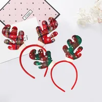 Christmas Cartoon Style Cute Antlers Plastic Party Festival Headband main image 1