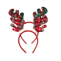 Christmas Cartoon Style Cute Antlers Plastic Party Festival Headband main image 5