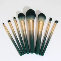 Lady Artificial Fiber Wooden Handle Makeup Brushes 1 Set main image 4