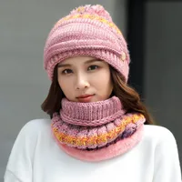 Women's Basic Retro Simple Style Monogram Pom Poms Eaveless Wool Cap sku image 3