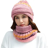Women's Basic Retro Simple Style Monogram Pom Poms Eaveless Wool Cap main image 4