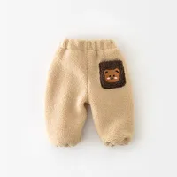 Cute Cartoon Polyester Boys Pants sku image 1