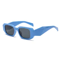 Fashion Square Small Frame Female Wide Leg Sunglasses sku image 11