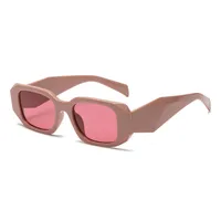Fashion Square Small Frame Female Wide Leg Sunglasses sku image 12