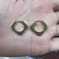 Fashion Geometric 304 Stainless Steel 18K Gold Plated Earrings sku image 26