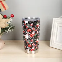 Christmas Vacation Cartoon Stainless Steel Water Bottles 1 Piece sku image 1