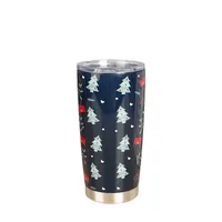 Christmas Vacation Cartoon Stainless Steel Water Bottles 1 Piece main image 4