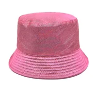 Women's Hip-hop Retro Colorful Wide Eaves Bucket Hat sku image 3