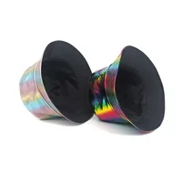 Women's Hip-hop Retro Colorful Wide Eaves Bucket Hat main image 2
