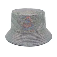 Women's Hip-hop Retro Colorful Wide Eaves Bucket Hat sku image 5