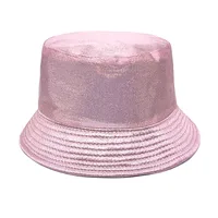 Women's Hip-hop Retro Colorful Wide Eaves Bucket Hat sku image 11