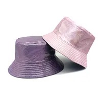 Women's Hip-hop Retro Colorful Wide Eaves Bucket Hat main image 4