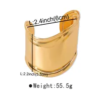 Simple Style Solid Color Alloy Women's Bangle main image 6