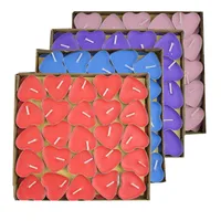 Valentine's Day Romantic Simple Style Heart Shape Paraffin main image 3