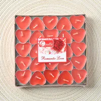 Valentine's Day Romantic Simple Style Heart Shape Paraffin main image 4