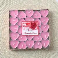 Valentine's Day Romantic Simple Style Heart Shape Paraffin sku image 6