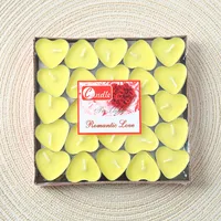 Valentine's Day Romantic Simple Style Heart Shape Paraffin sku image 1