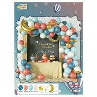 Pastoral Simple Style Solid Color Emulsion Party Birthday Festival Balloons sku image 2