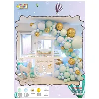 Pastoral Simple Style Solid Color Emulsion Party Birthday Festival Balloons sku image 37