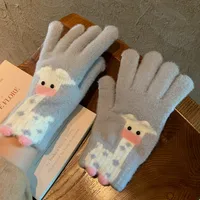 Women's Cute Sweet Animal Gloves 1 Pair sku image 13