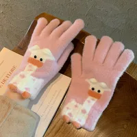 Women's Cute Sweet Animal Gloves 1 Pair sku image 11