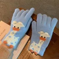 Women's Cute Sweet Animal Gloves 1 Pair sku image 12