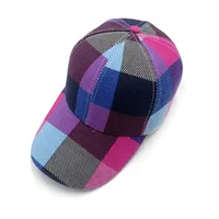 Women's Retro Simple Style Color Block Curved Eaves Baseball Cap main image 2