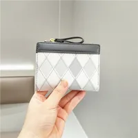 Women's Girl's Lingge Pu Leather Zipper Wallets main image 4