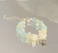 Simple Style Cartoon Character Star Heart Shape Alloy Beaded Plating Women's Bracelets sku image 15