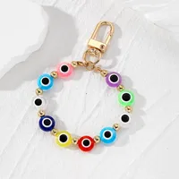 Simple Style Color Block Resin Bag Pendant Keychain sku image 4