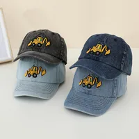 Boy's Simple Style Color Block Baseball Cap main image 1