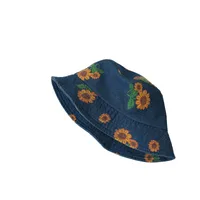 Girl's Simple Style Color Block Bucket Hat main image 2