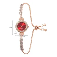 Classic Style Solid Color Telescopic Rope Quartz Women's Watches main image 5