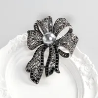Lady Tree Fruit Heart Shape Alloy Inlay Rhinestones Women's Brooches main image 3